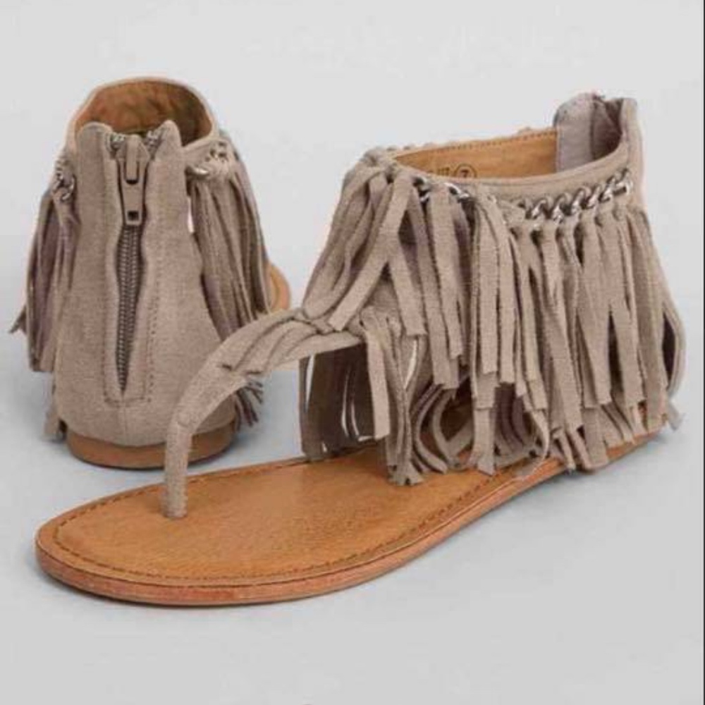 Fringe Sandal